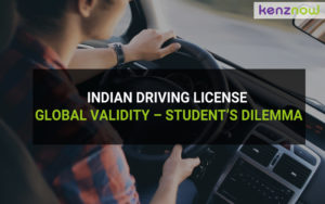 INDIAN DRIVING LICENSE GLOBAL VALIDITY – STUDENT’S DILEMMA -Kenznow