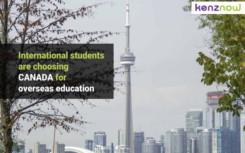 International students are choosing Canada for overseas education