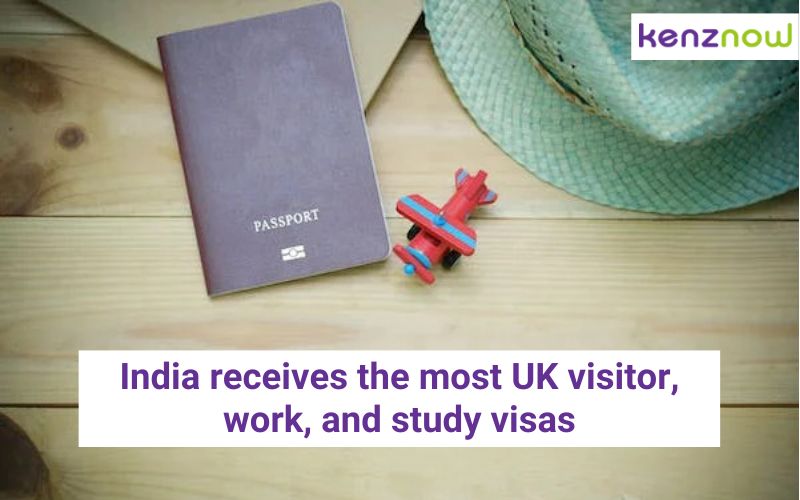 India receives the most UK visitor, work, and study visas