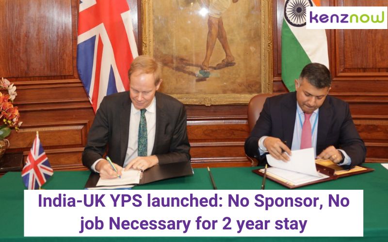 India-UK YPS launched: No Sponsor, No job Necessary for a 2-year stay