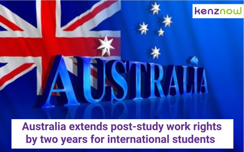 Australia extends post-study work rights by two years for international students