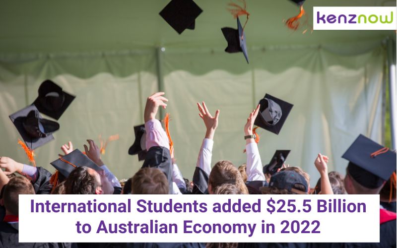 International Students added $25.5 Billion to Australian Economy in 2022