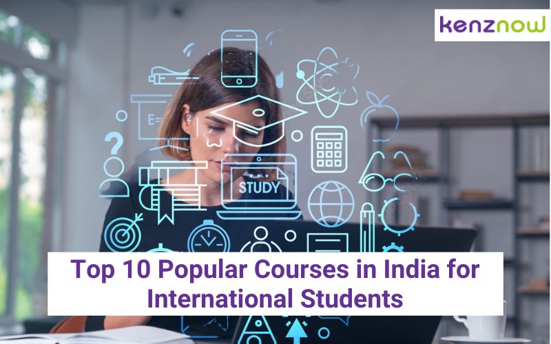 Top 10 popular courses in India for international students