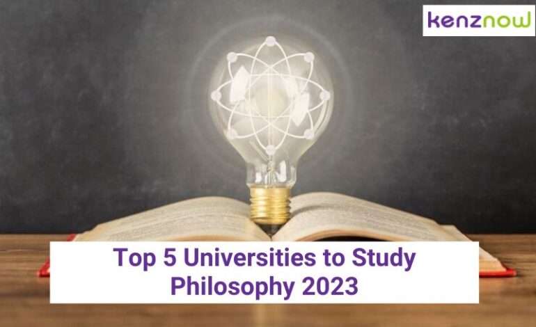 Top 5 Universities to Study Philosophy 2023